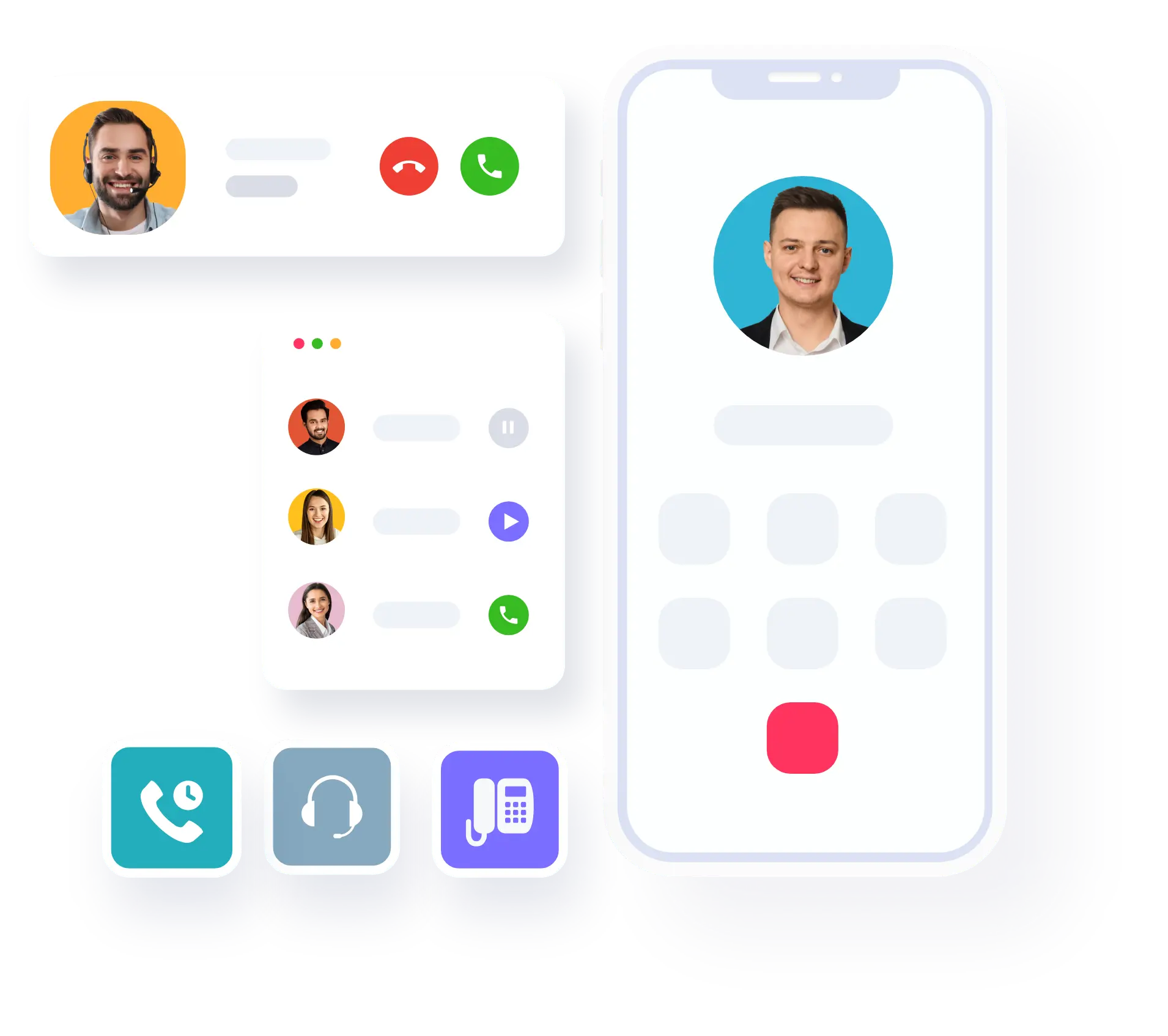 Call Transfer Scenario in PBX