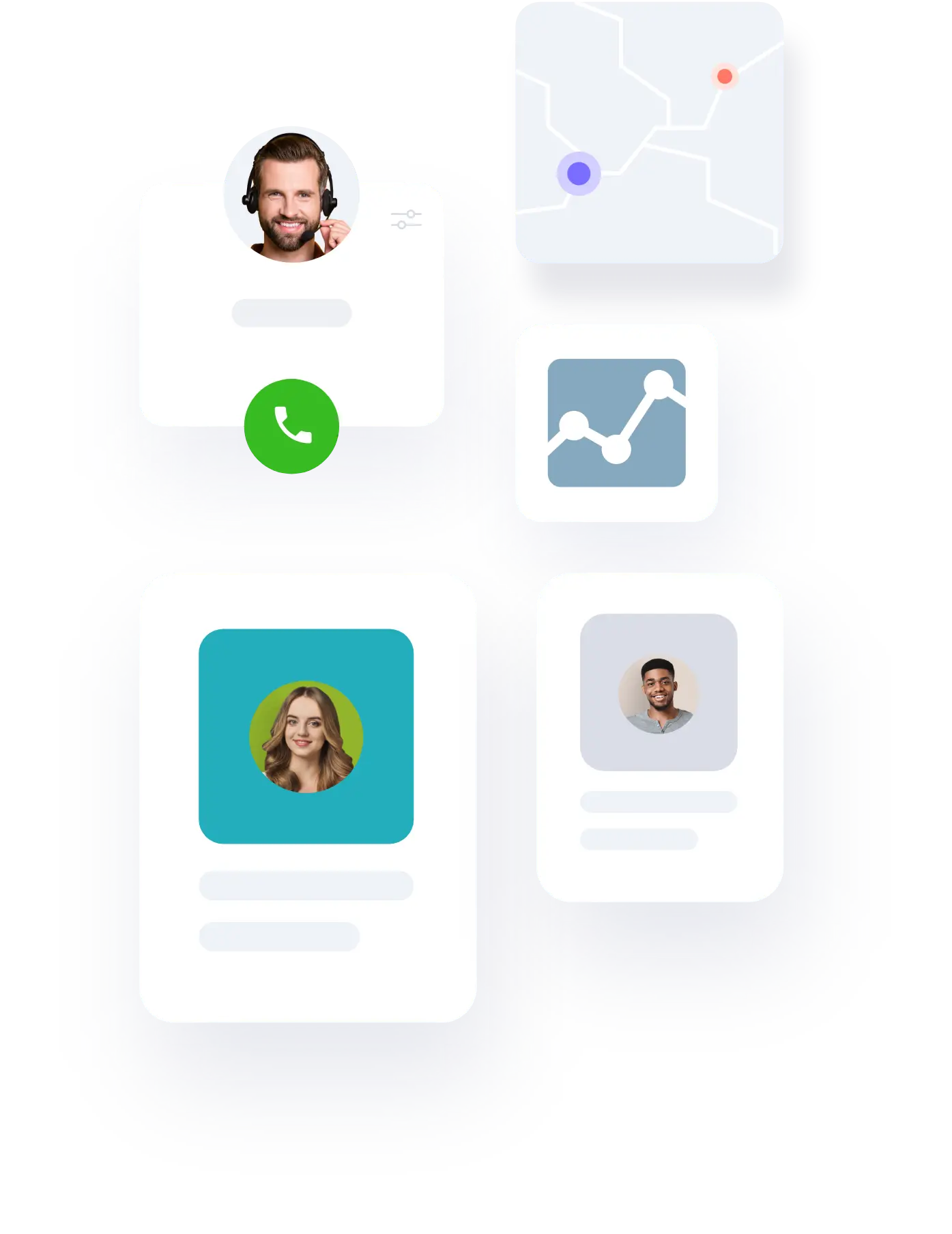 call center more powerful, less Complicated