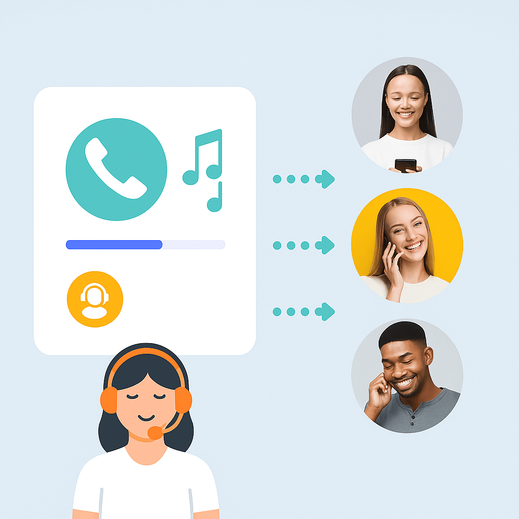 Music On Hold Scenario in PBX