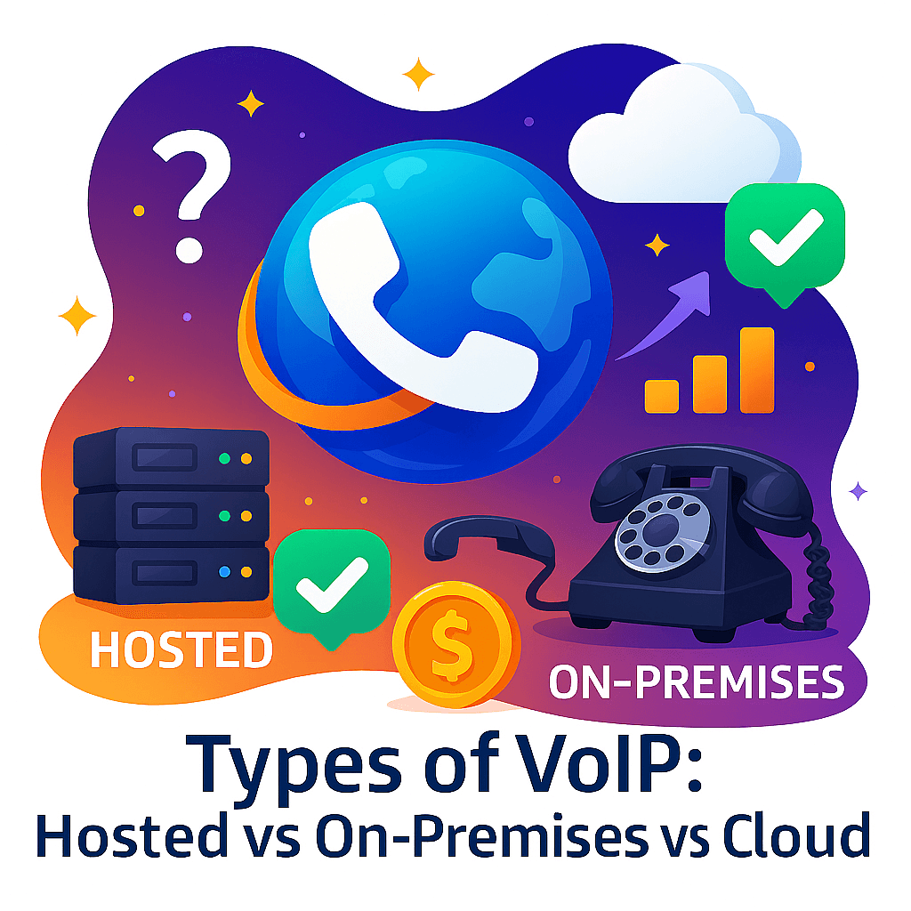 Hosted vs Cloud VoIP vs On Premises