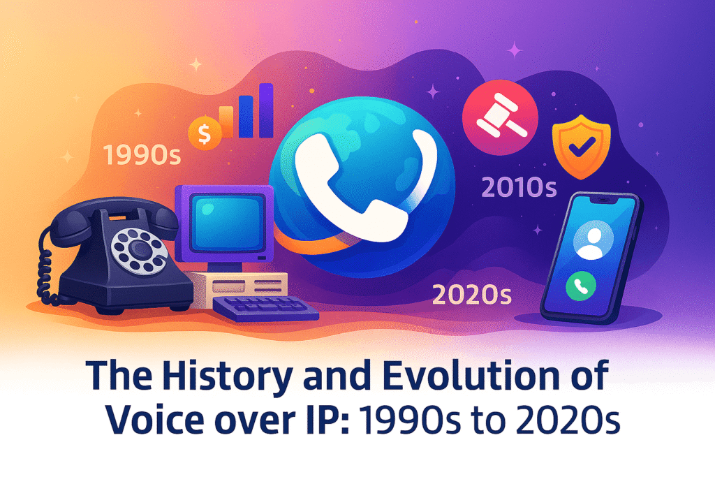 The History and Evolution of Voice over IP