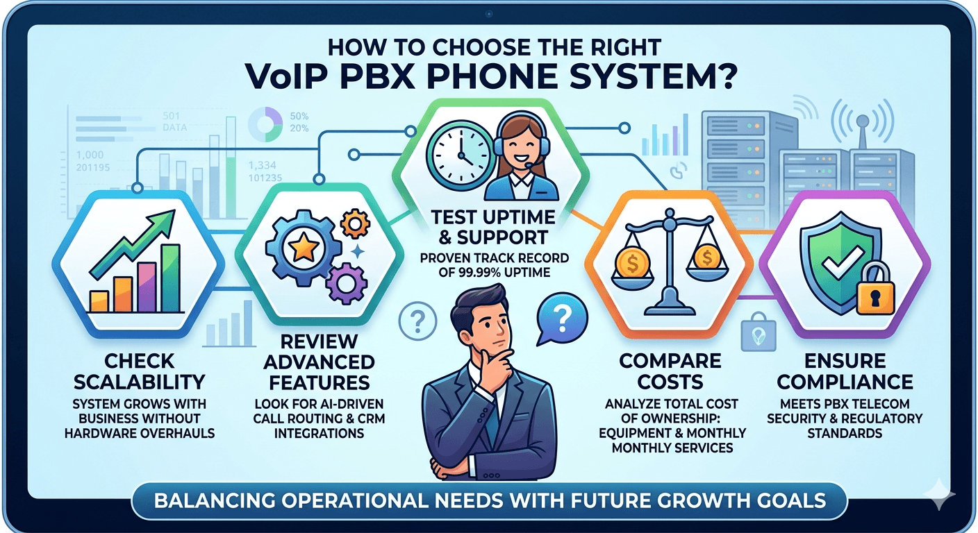 How To Choose the Right VoIP PBX Phone System