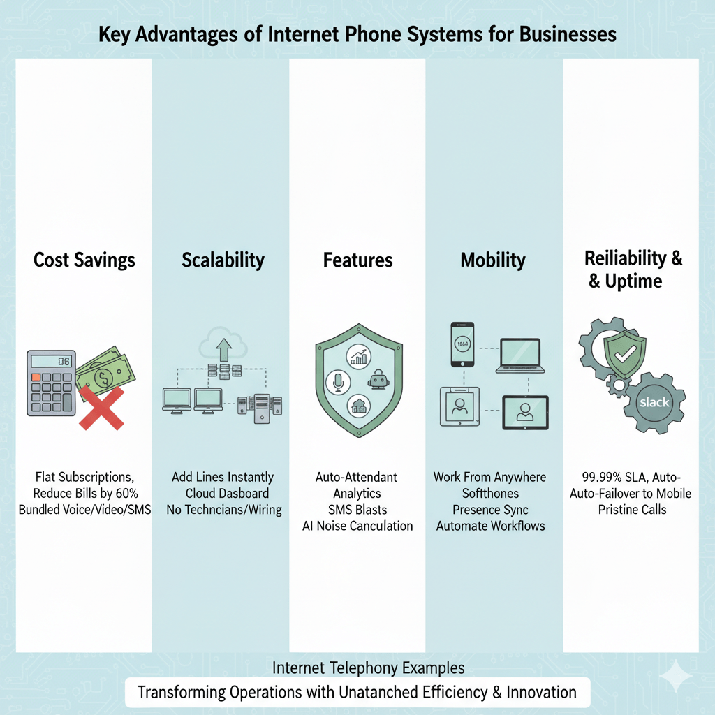 Key Advantages of Internet Phone Systems