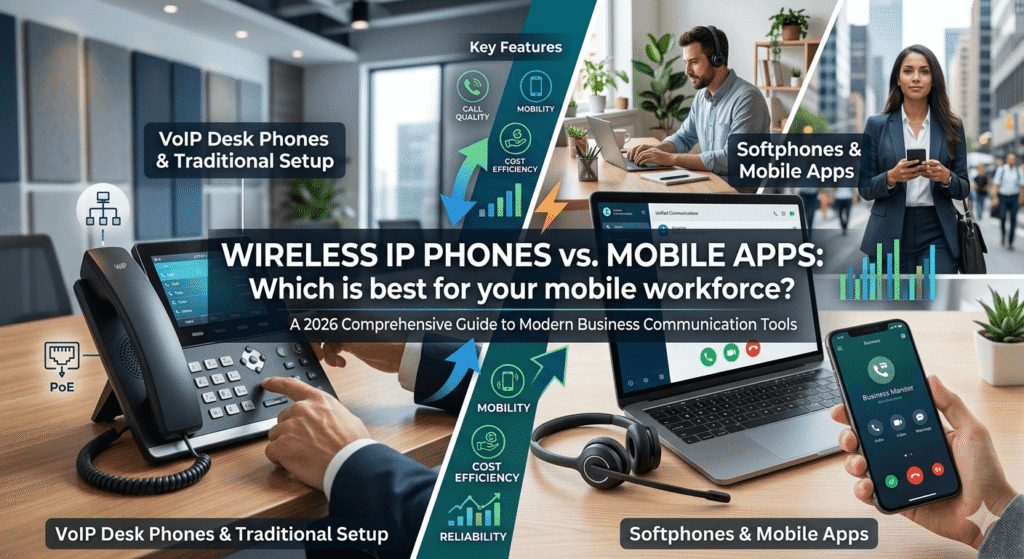 Wireless IP Phones vs. Mobile Apps