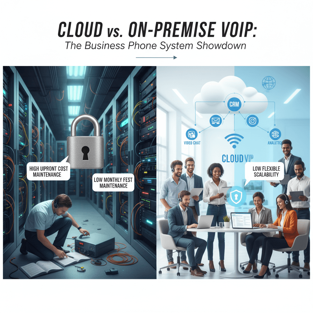 on premises vs cloud