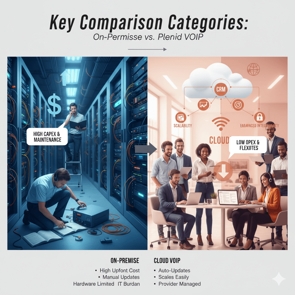 on premises vs cloud