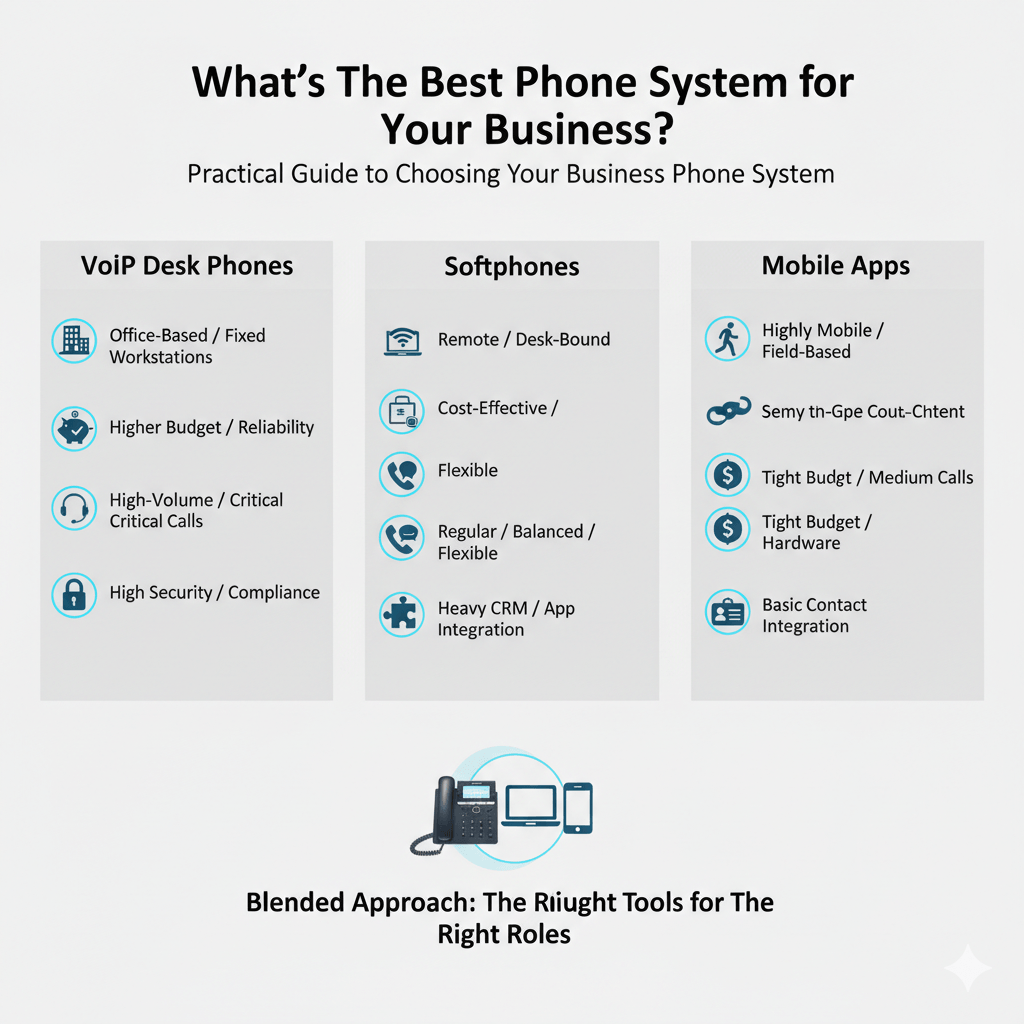 wireless IP phones vs mobile apps