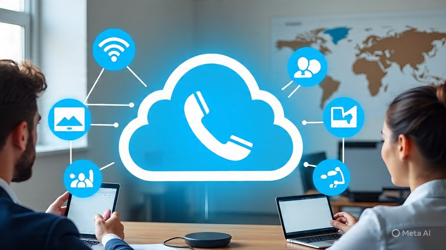 A cloud based phone system