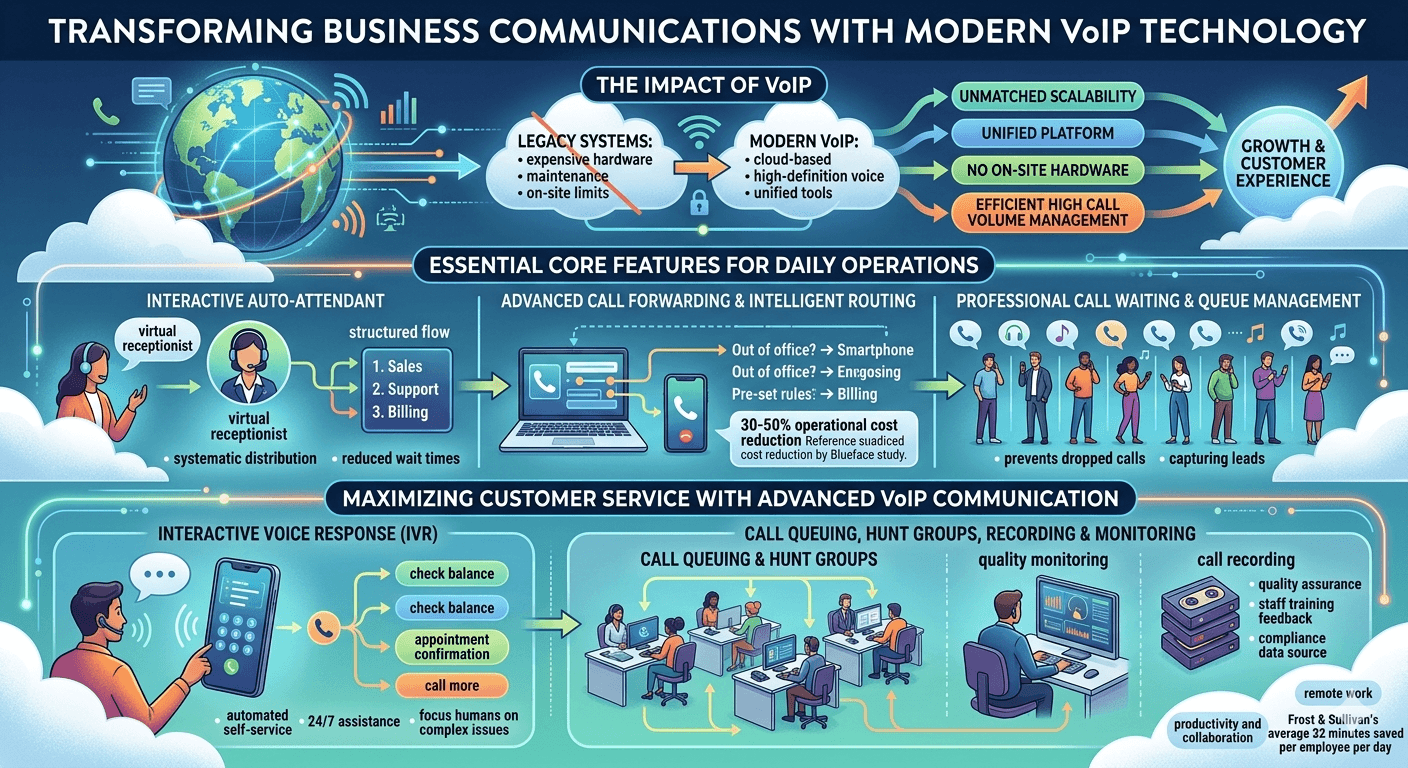 Top VoIP Features Businesses Should Use