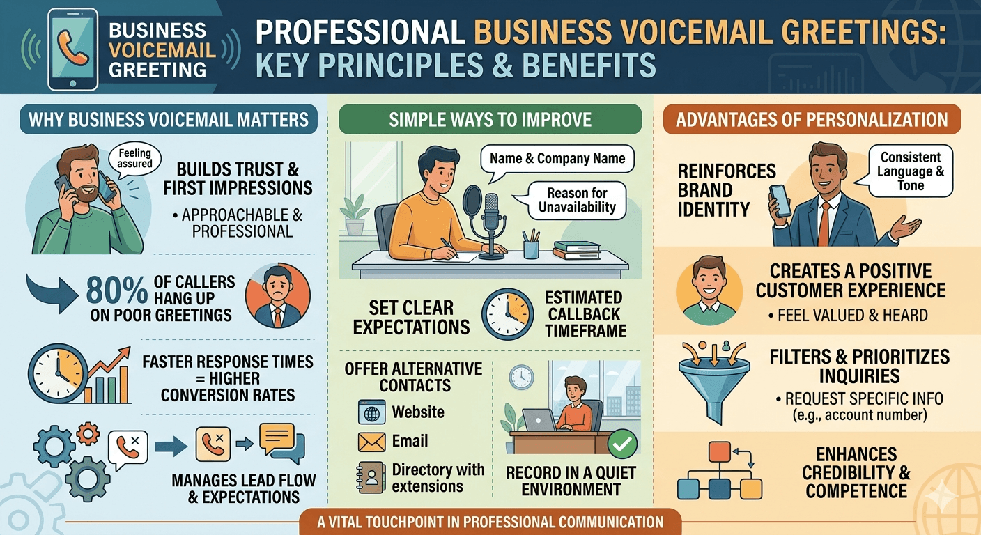 business voicemail greeting