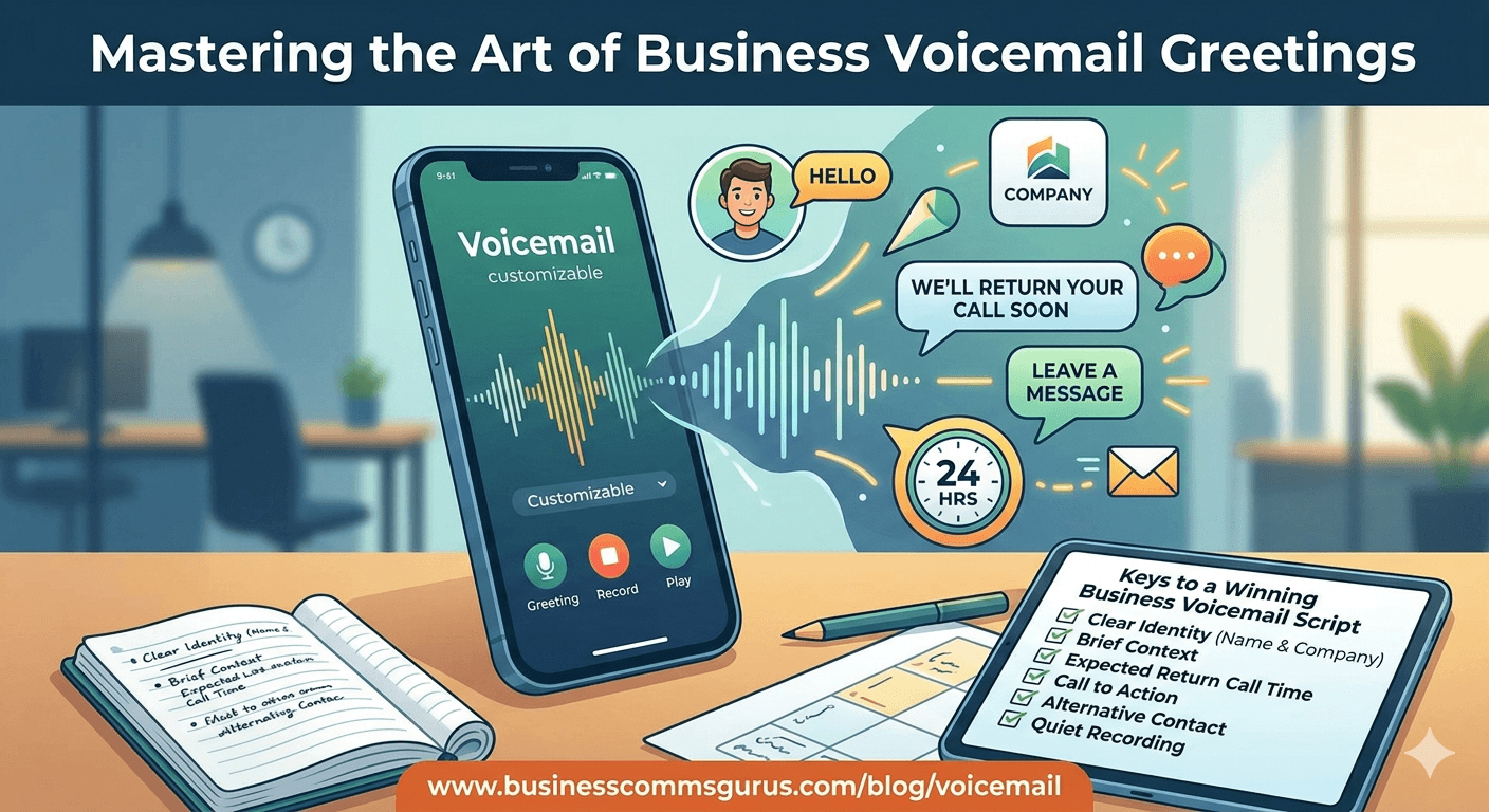business voicemail greeting