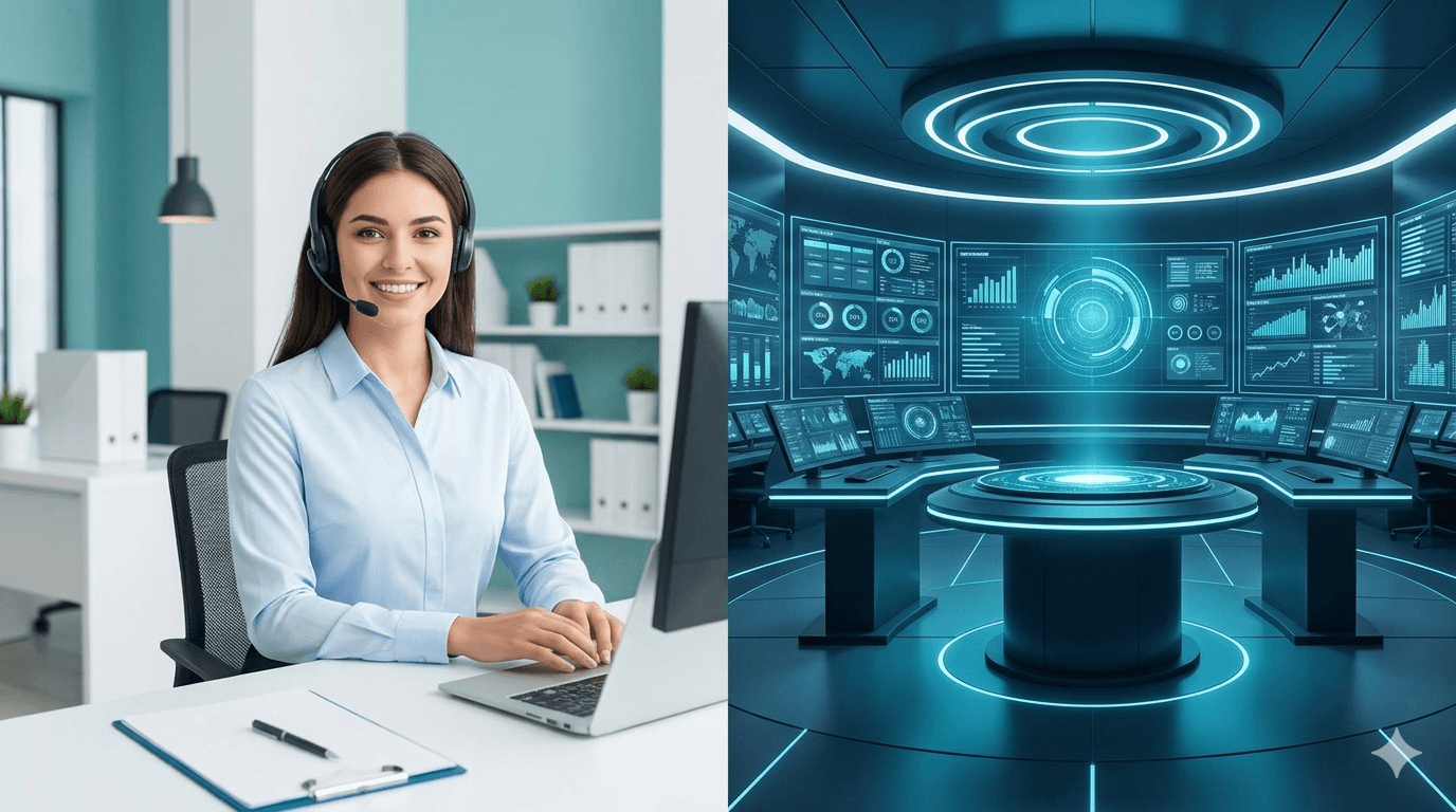 answering service vs call center