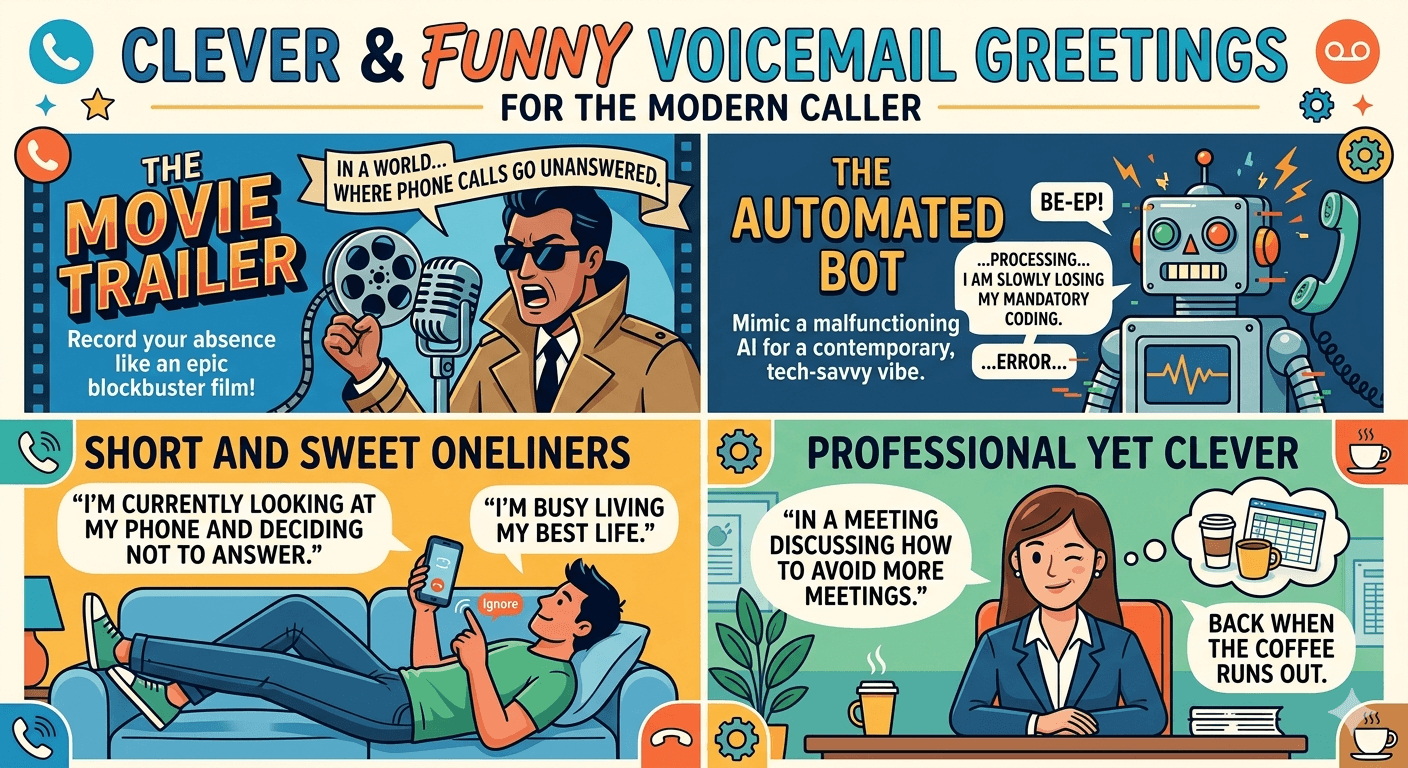funny voice mail greetings
