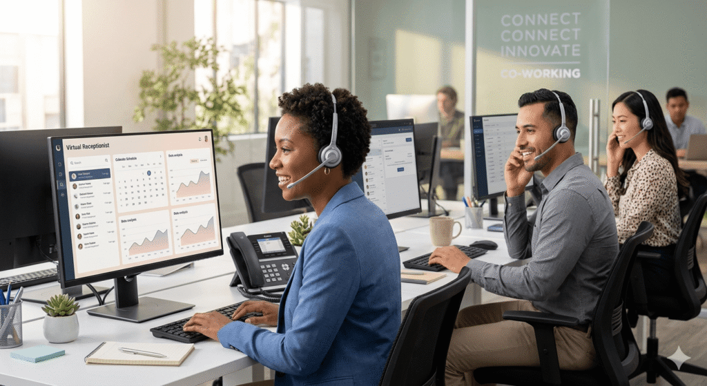 virtual receptionist for small business