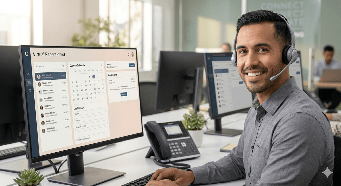 virtual receptionist for small business