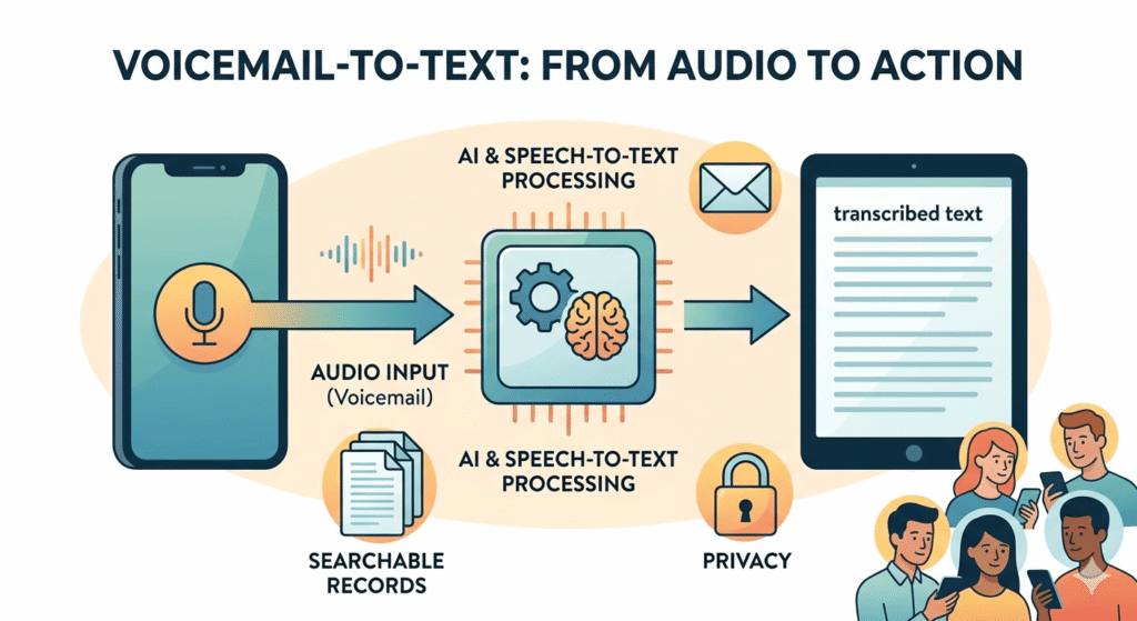 voicemail to text