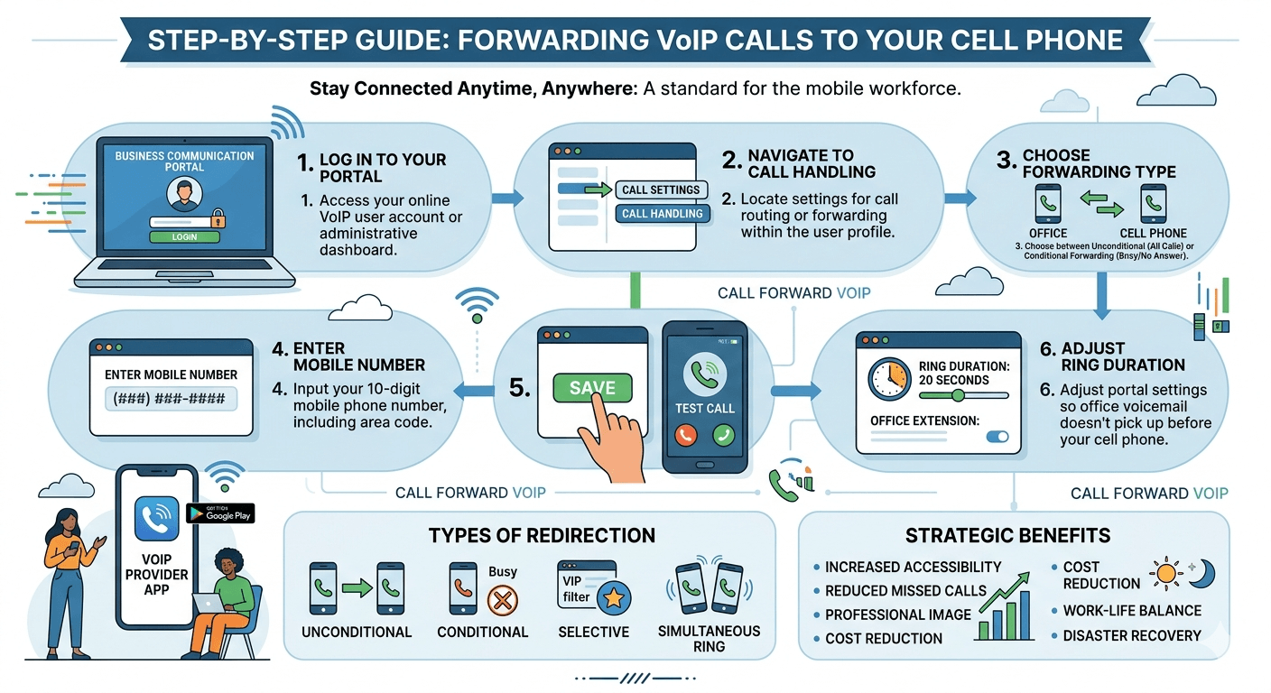 call forwarding in voip