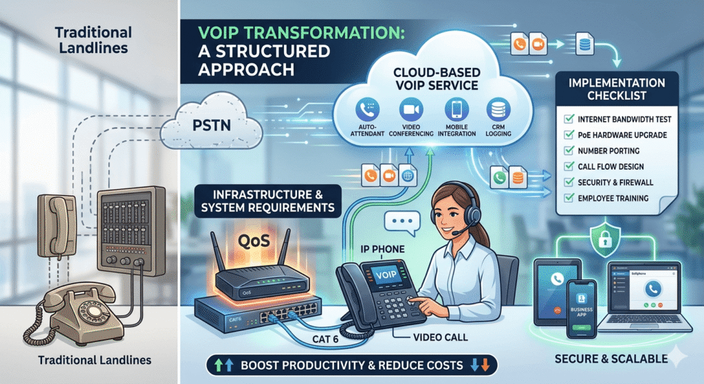 voip implementation checklist