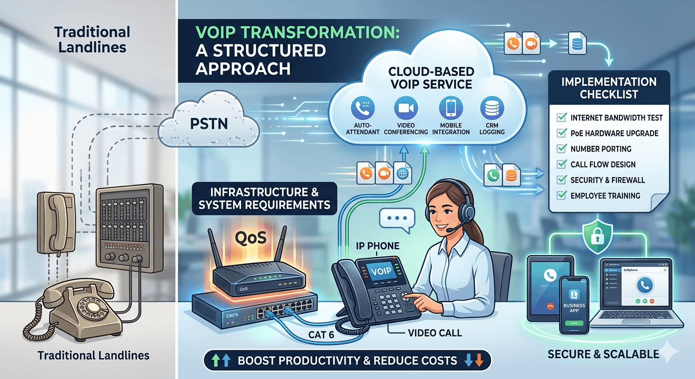 voip implementation checklist