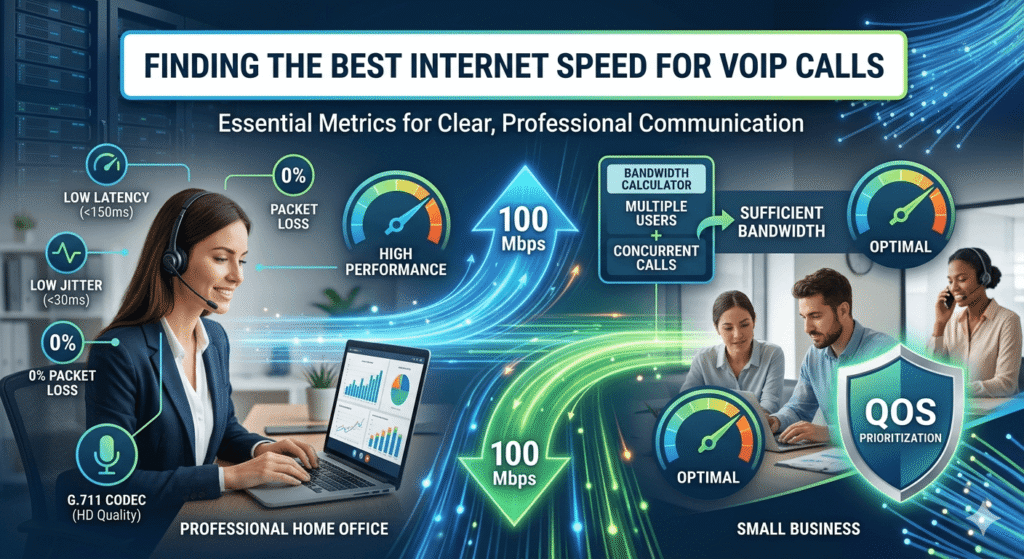 Best Internet Speed for VoIP Calls