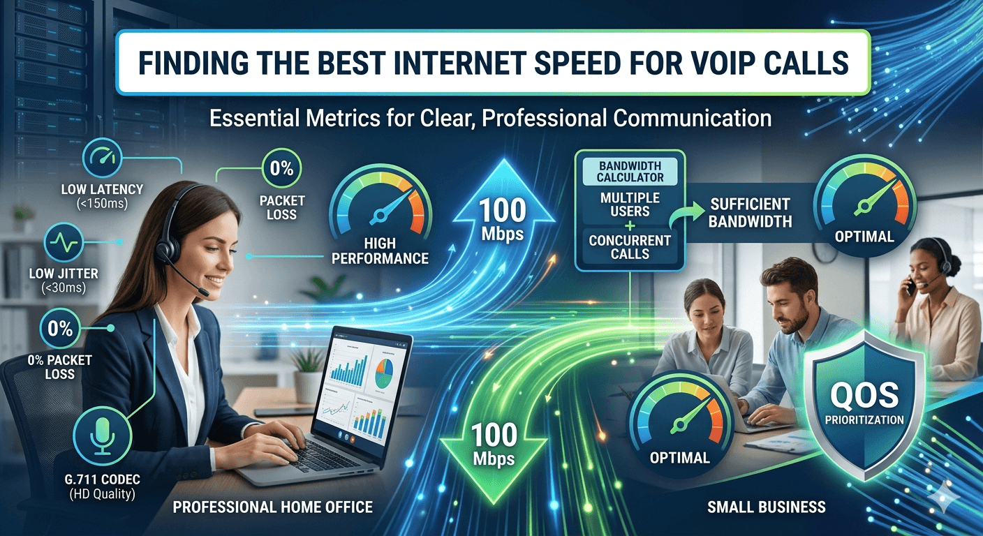 Best Internet Speed for VoIP Calls