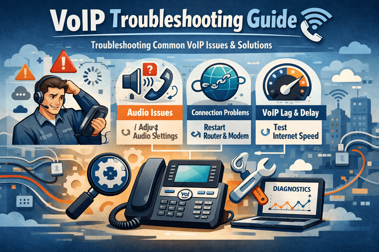 Troubleshooting Common VoIP Issues and Solutions