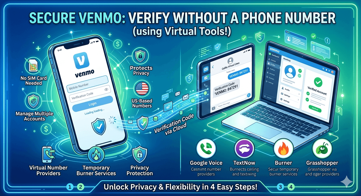how to verify venmo without phone number
