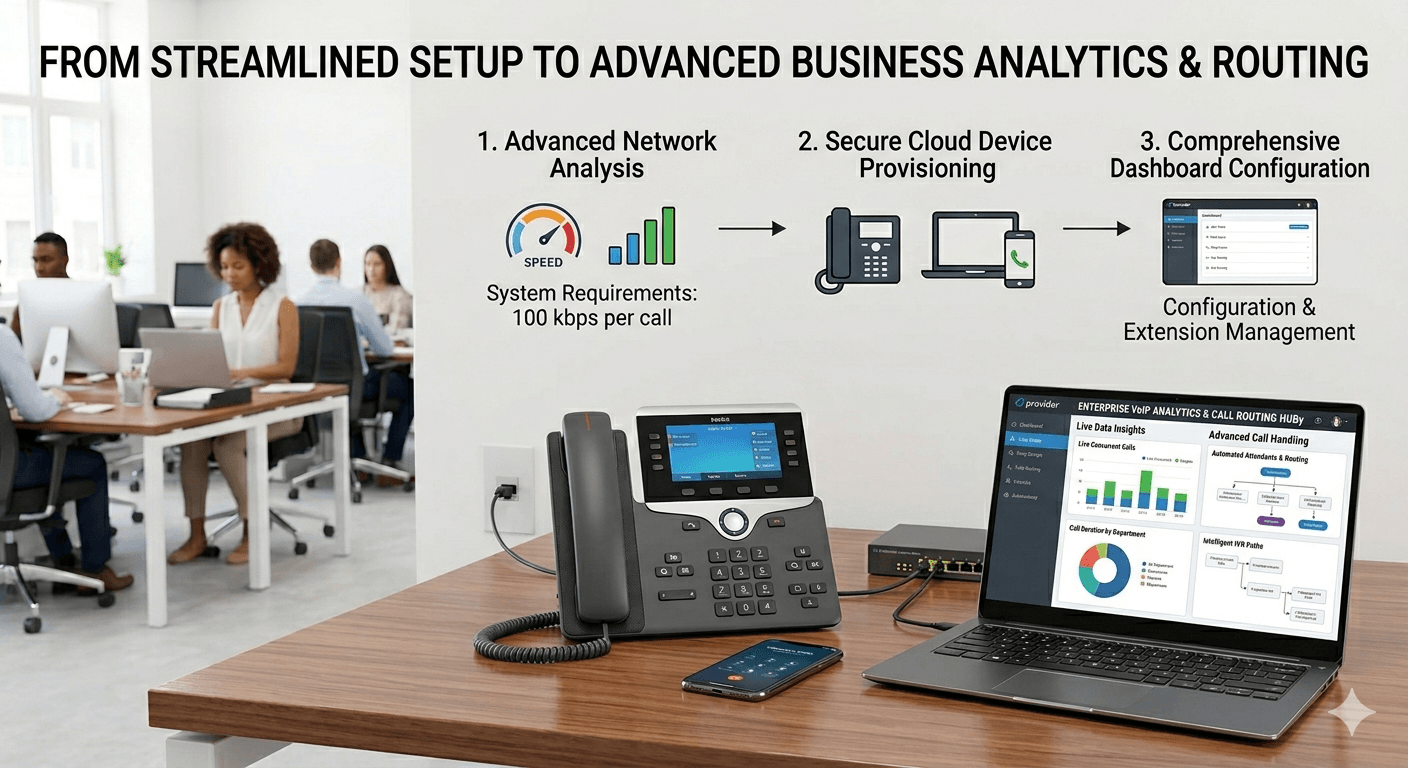 VoIP setup guide for business in 30 minutes