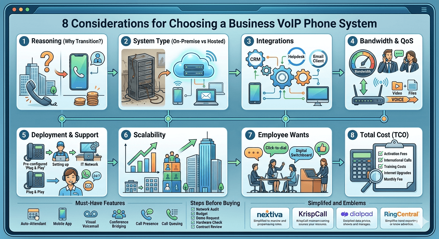 Choosing a Business VoIP Phone System