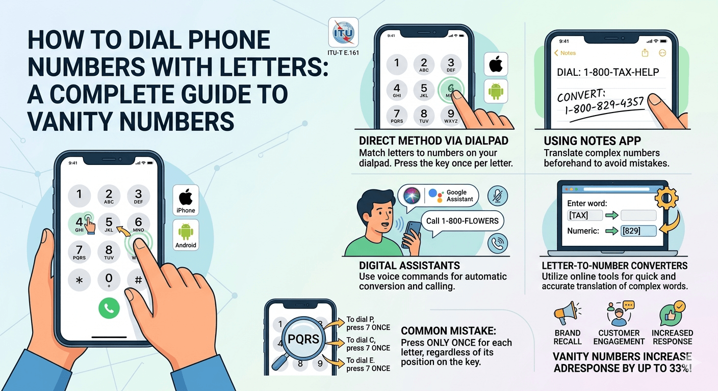 How to Call a Number with Letters on iPhones