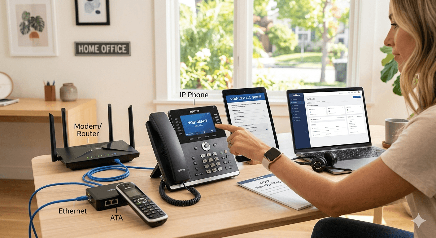 How VoIP Technology Works for Your Home