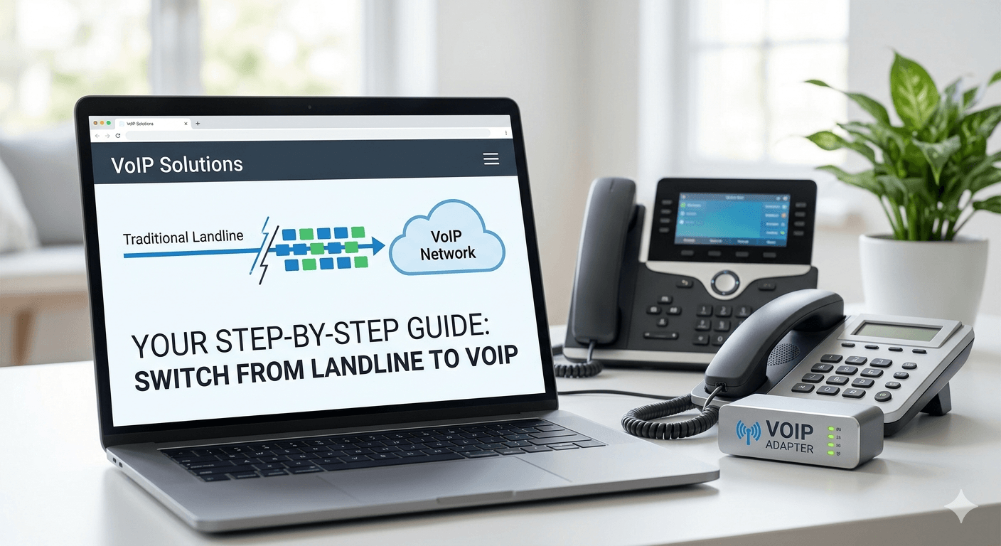 How to Switch from Landline to VoIP