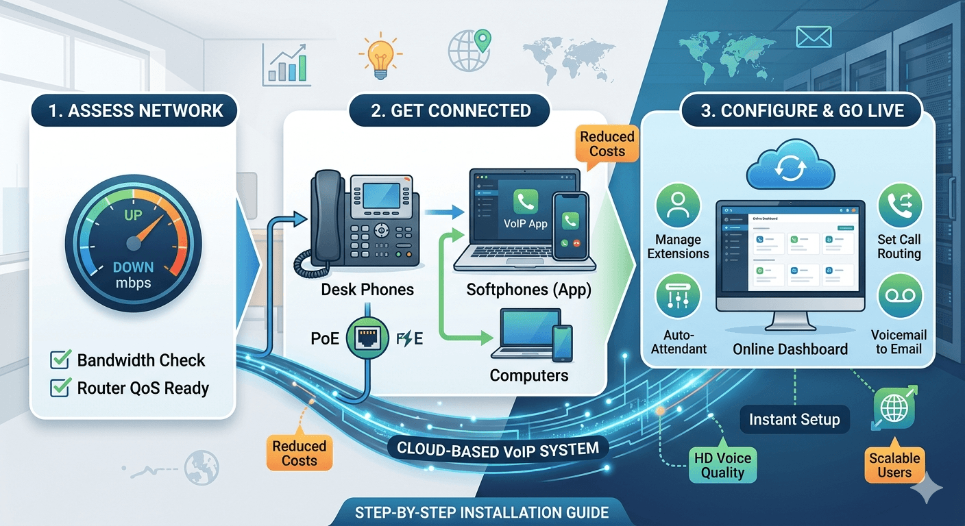VoIP setup guide for business in 30 minutes