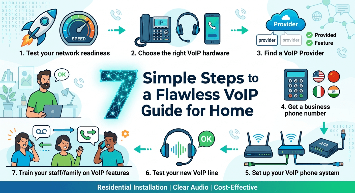 VoIP setup guide for home