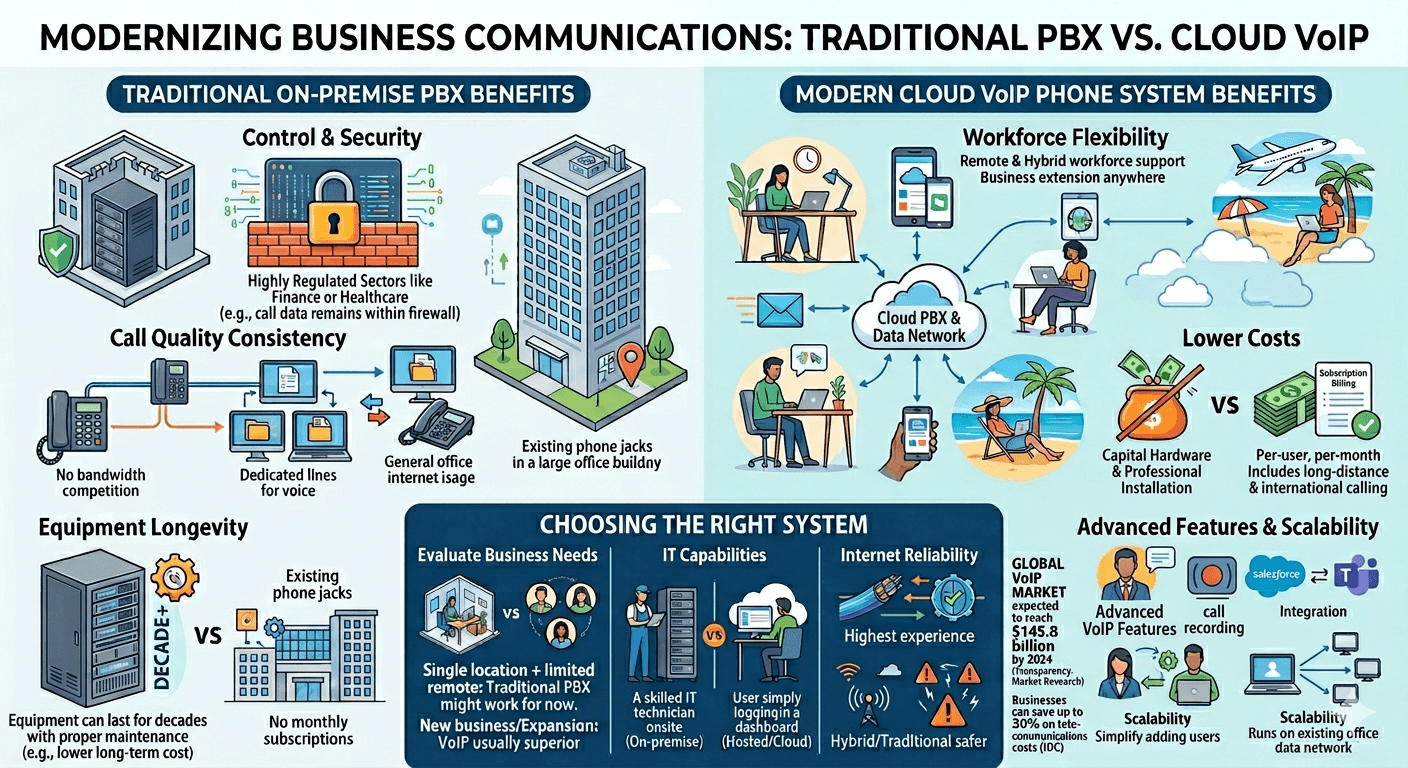 VoIP vs PBX Which Should You Choose