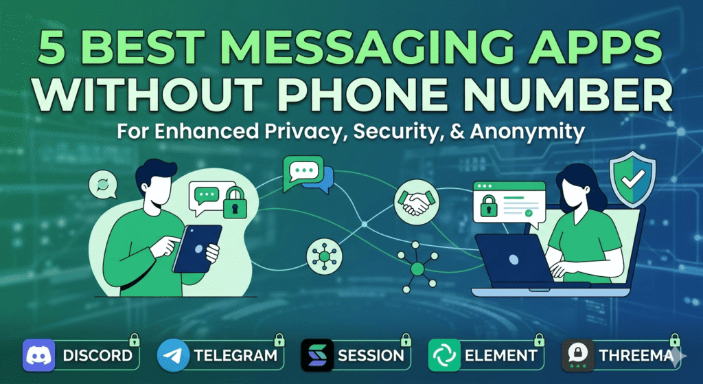 free messaging apps without phone number