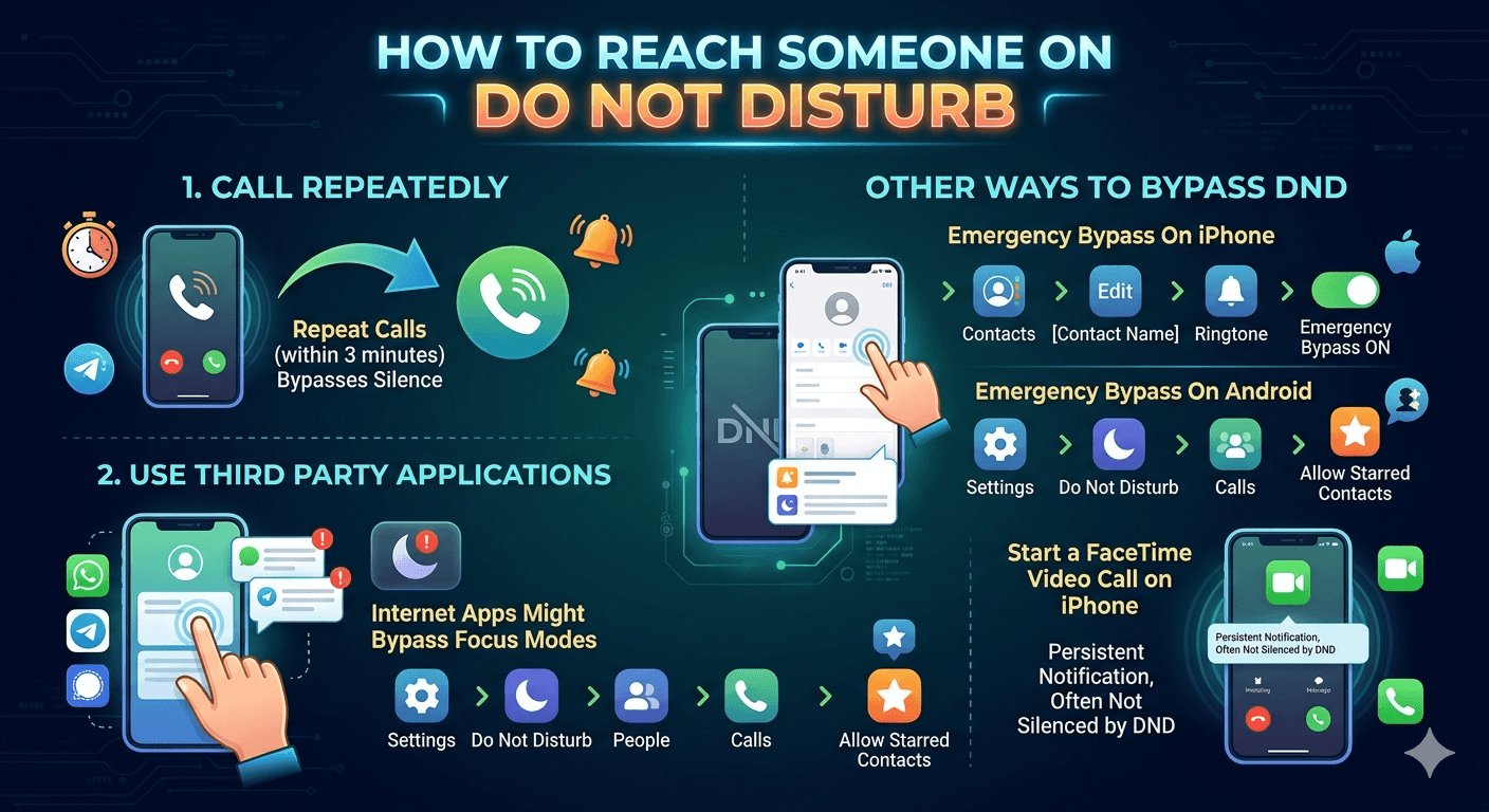 How to Call Someone on Do Not Disturb