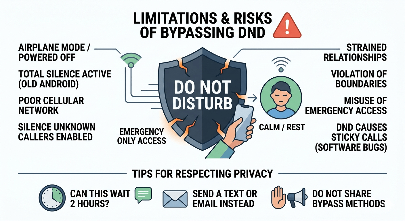 How to Make a Call Go Through on DND for Family and Emergency Contacts