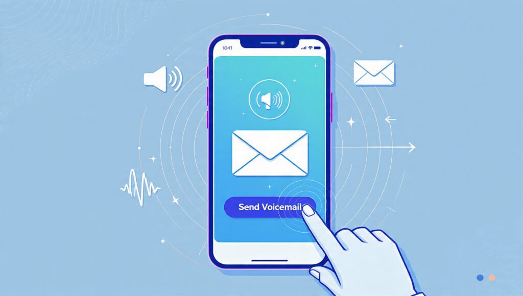 how to leave voicemail without calling