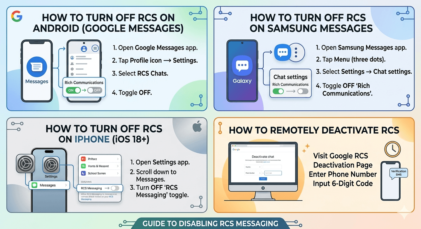 How to Turn Off RCS on Android