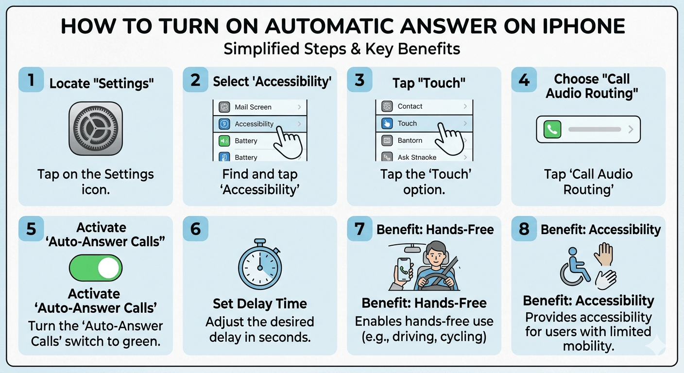 how to turn on automatic answer
