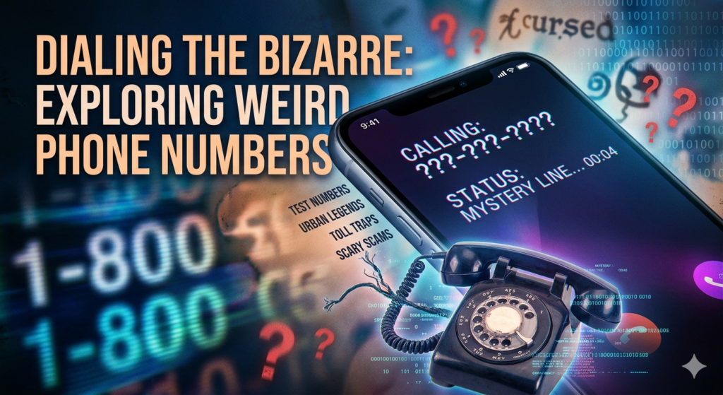 weird phone number