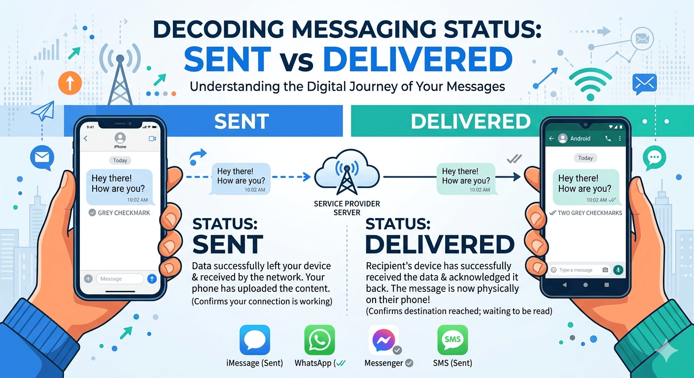 sent vs delivered
