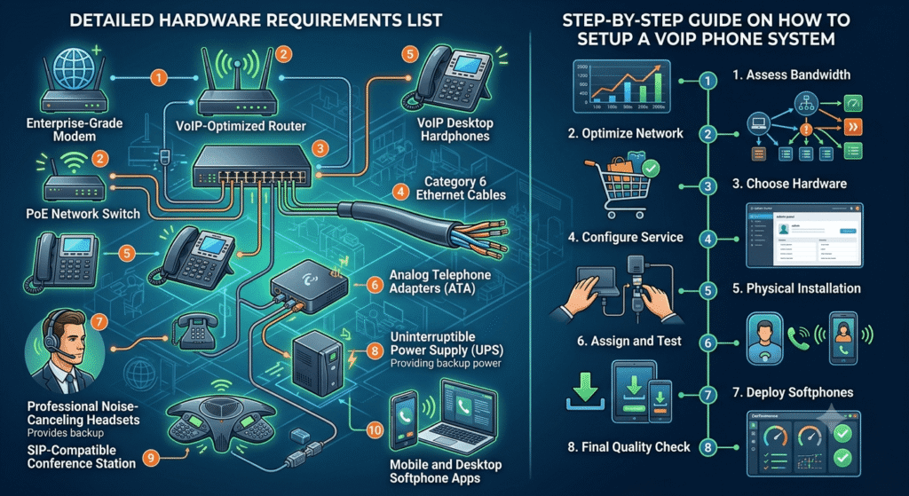 Voip Setup Requirements: A Complete Guide - VoIPCalling