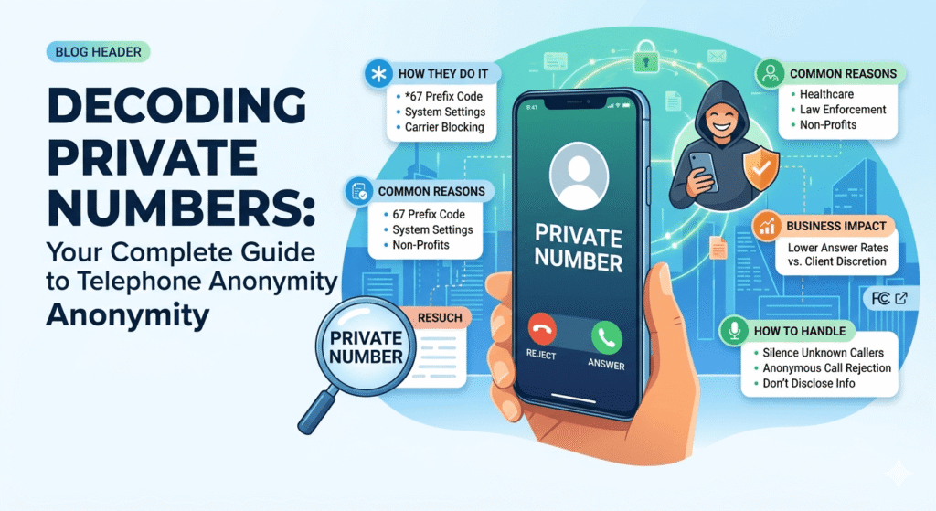 what do private numbers mean