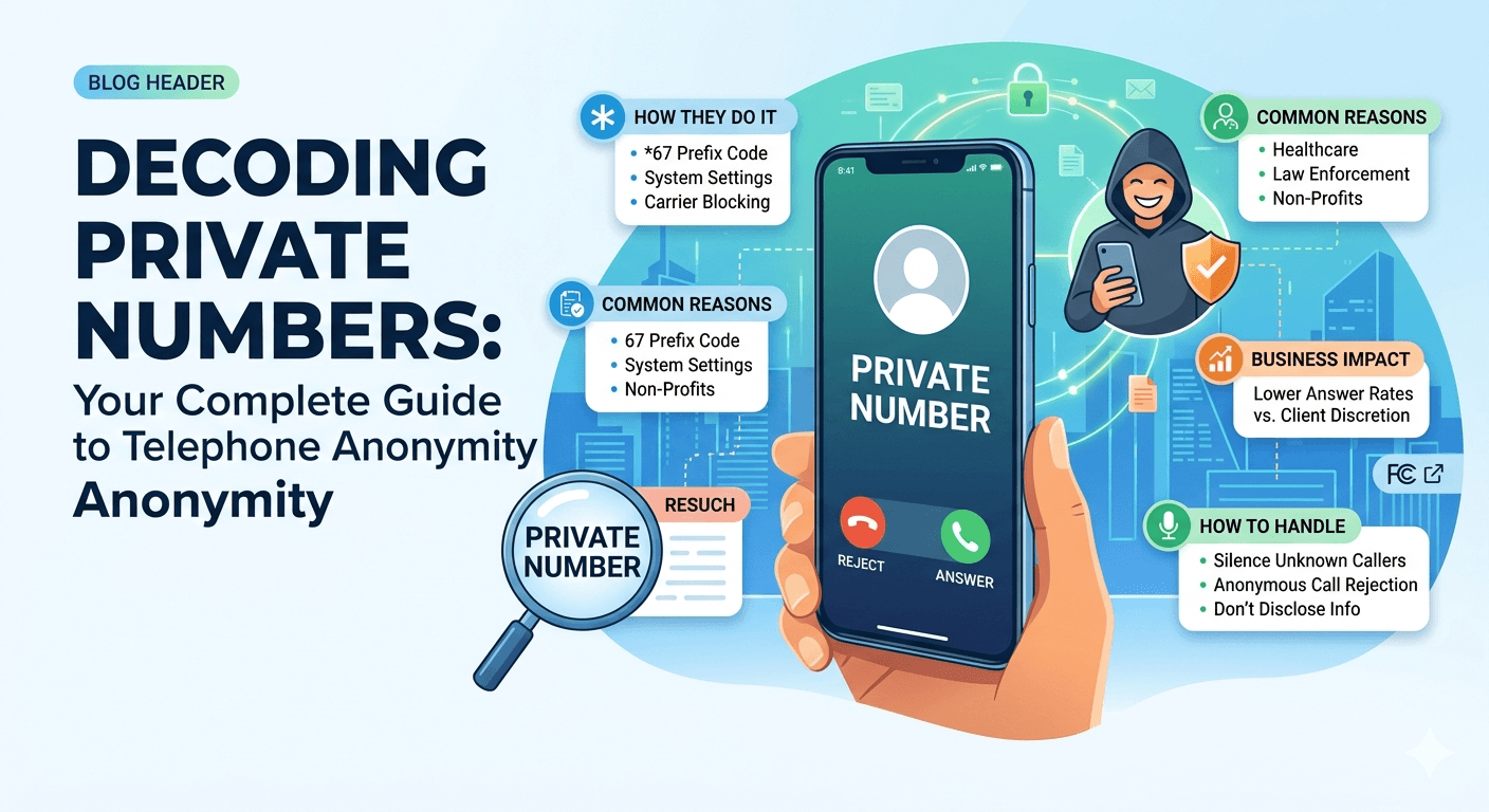 what do private numbers mean