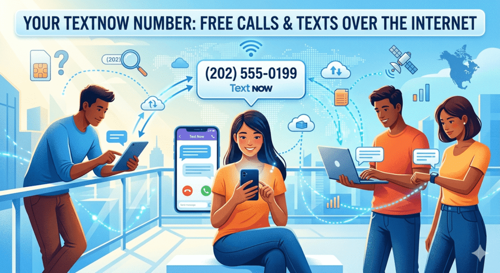 what is a textnow number