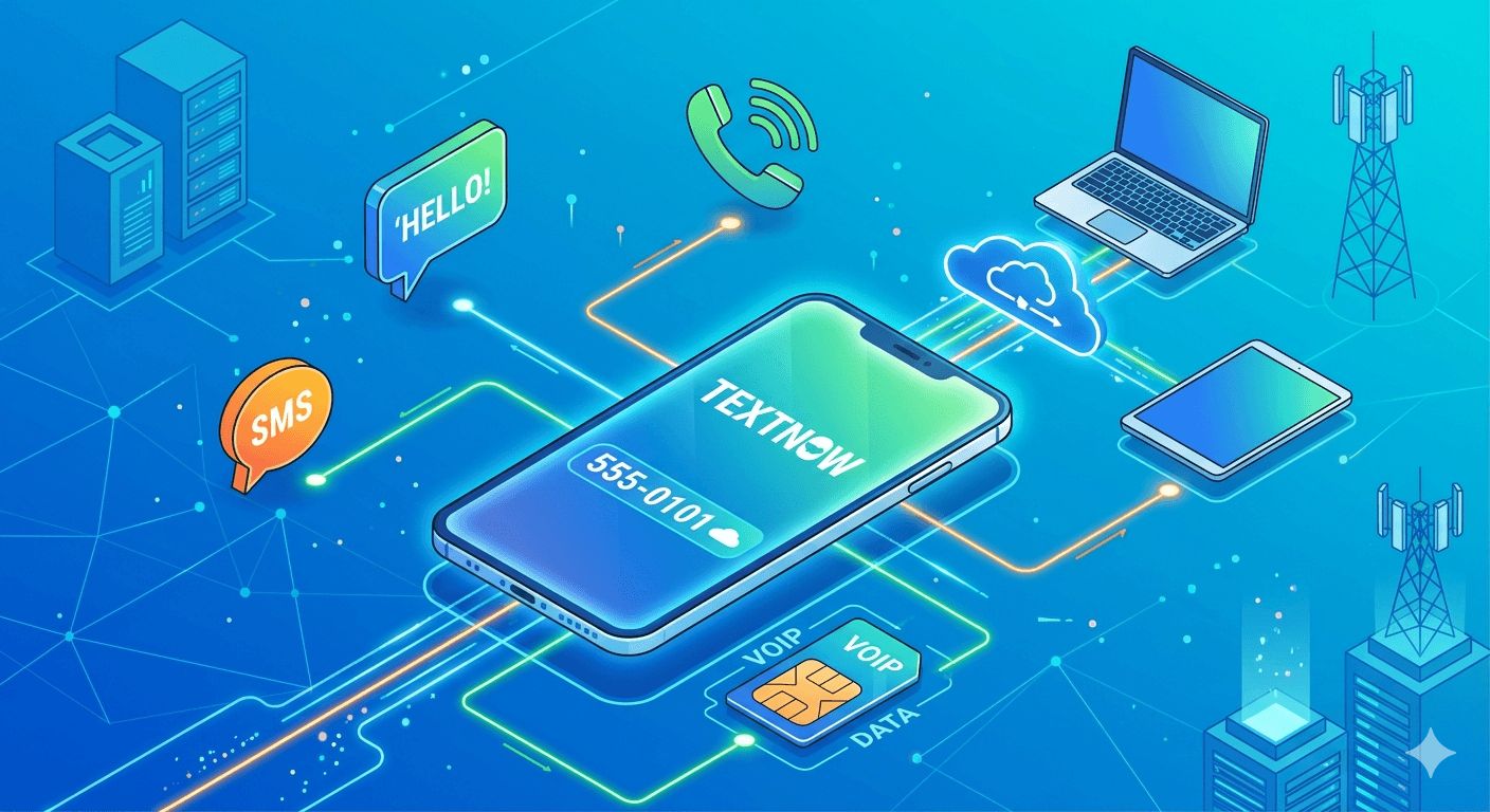what is a textnow number