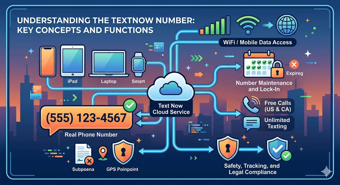 what is a textnow number