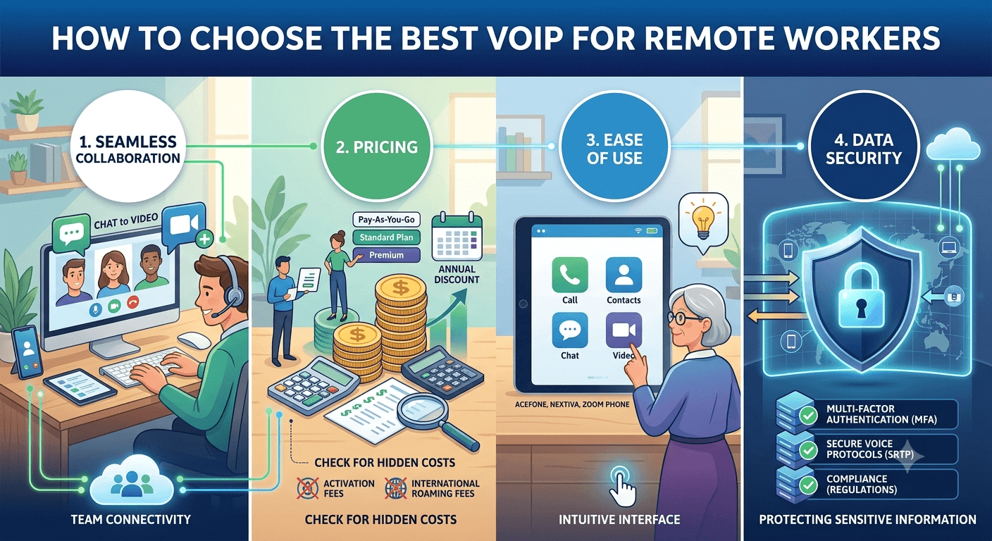 How to choose the best VoIP for remote workers